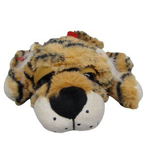 Dan Dee Tiger Plush Big Eyes Floppy Stuffed Animal Red Bow Collectors Choice